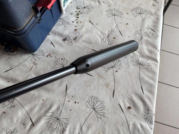 gamo 4.5 met originel richtkijker demper in zeer goede staat