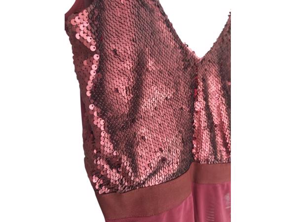 Glo-Story glitter lovers body wijnrood M/L