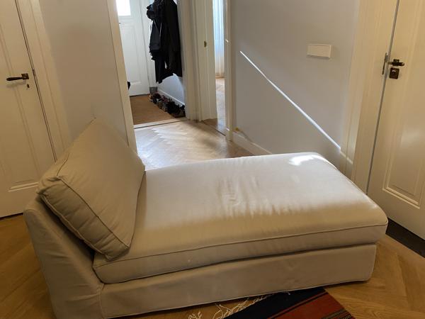 IKEA kivik 2zits en chaise longue