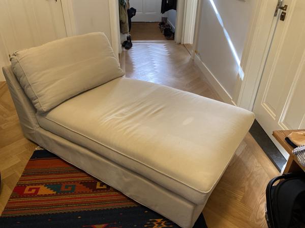 IKEA kivik 2zits en chaise longue