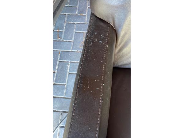 Fauteuil donkerbruin