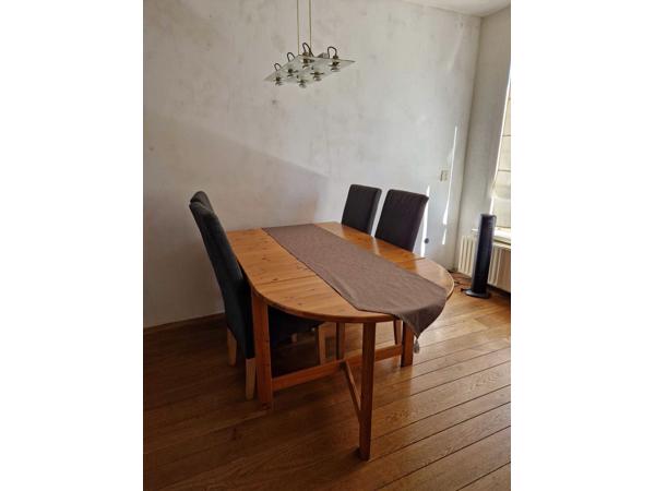 Eettafel Grenen uitklapbaar