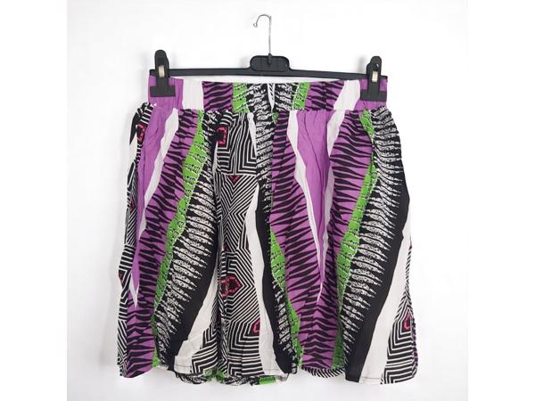 Zomer rok lila groen M/L