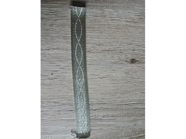 Zwaar vergulde armband 18k witgoud gemerkt. Let op verguld!