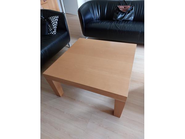 Salontafel, 90 x 90 cm, hoogte 44 cm