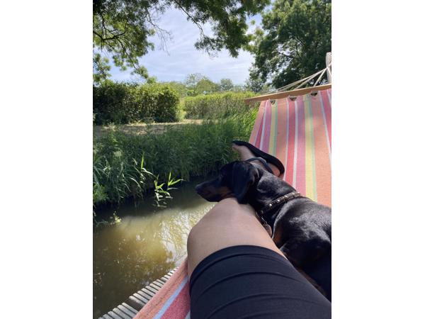 Hangmat met standaard