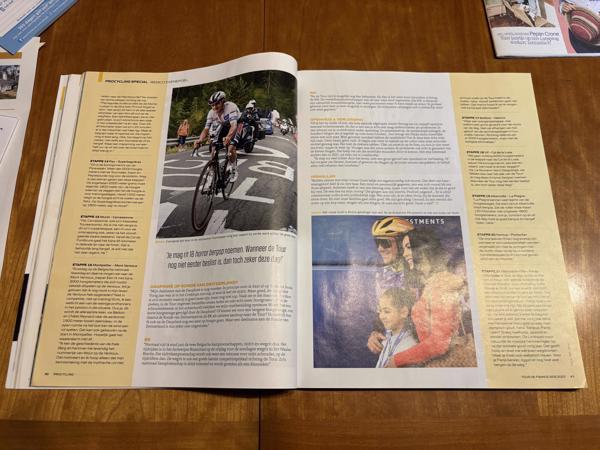 Procycling Officiele tour de France gids 2025 wielrennen