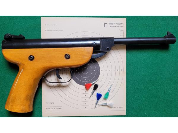 Vintage Pioneer luchtdrukpistool  .177