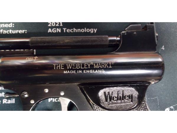 The Webley Mark 1   luchtdruk pistool