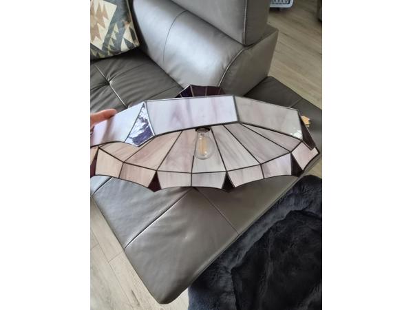 Glas in lood plafondlamp