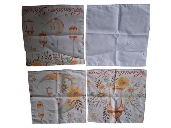 Set van 4 kussenhoezen Ramadan 50x50cm