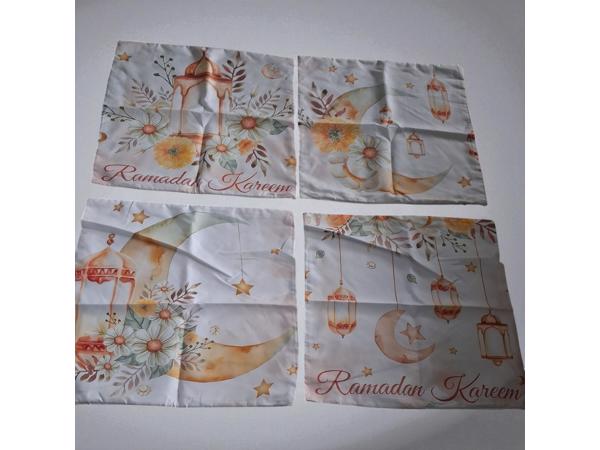 Set van 4 kussenhoezen Ramadan 50x50cm