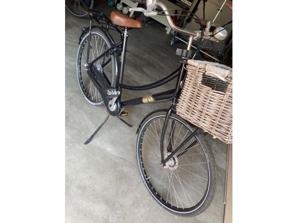 Zwarte Sparta Pick-up Damesfiets