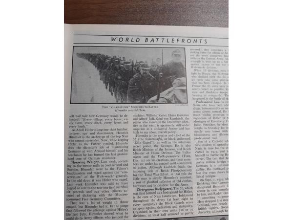 Verenigde Staten - WW2 TIME magazine met Himmler-omslag - 12