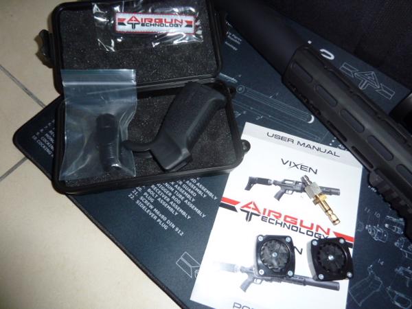 Vixen long .177 compleet met Hawke air max 6-24x50 compact