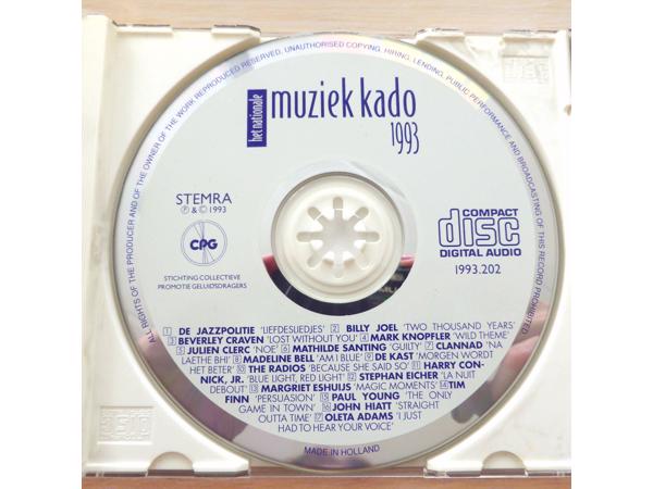 Het nationale muziekkado 1993  o.a liefdesliedjes - Jazzpol