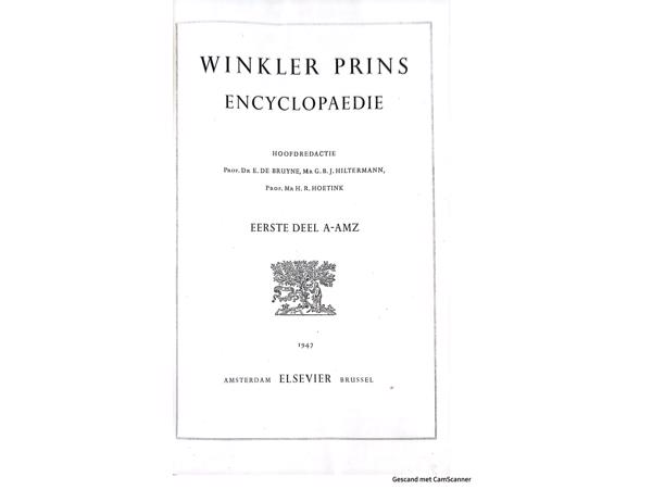 Winkler Prins Encyclopedie