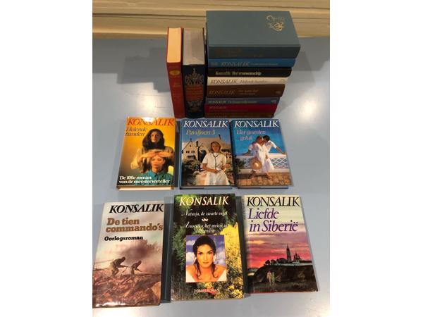 Konsalik boeken verschillende titels roman oorlog zorg