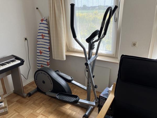 Cross stepper met magnetische rem