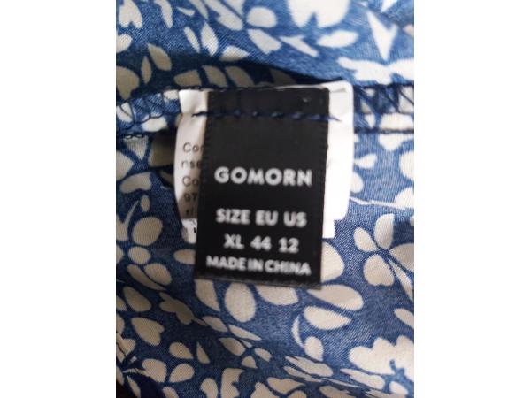 Gomorn haltertop blauw XL/44