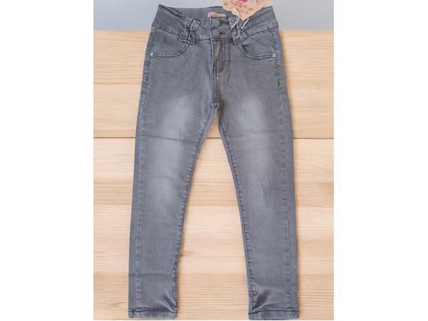 Grace Skinny Stretchy jeans grijs 128