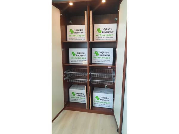 Tweepersoons bed met bijpassende kledingkast HOPEN (Ikea)