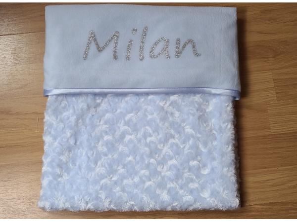 Baby dekentje met naam