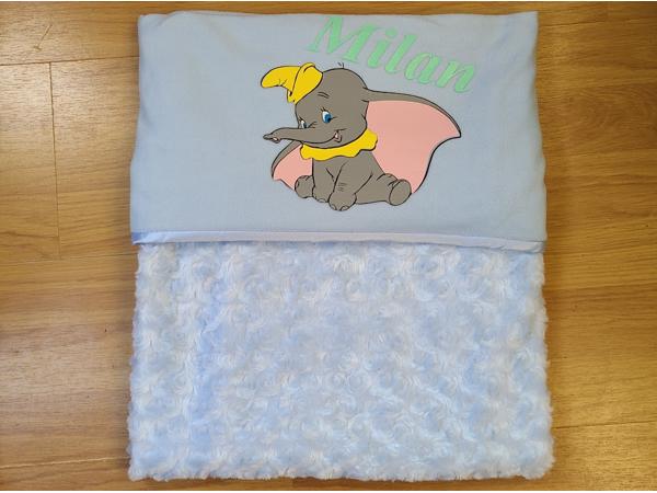Baby dekentje met naam