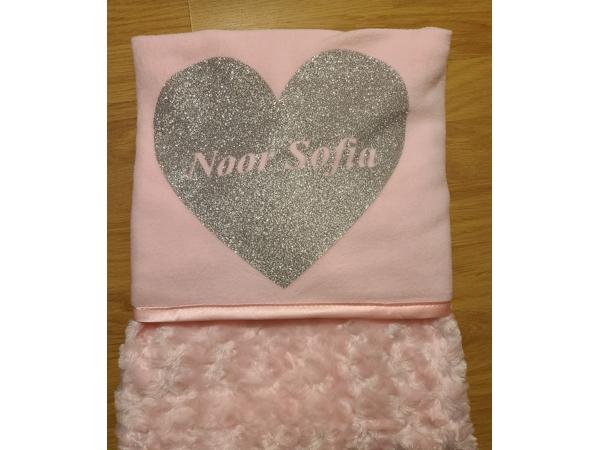 Baby dekentje met naam