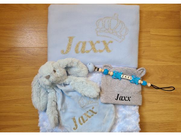 Baby dekentje met naam
