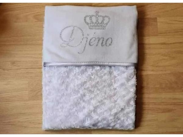 Baby dekentje met naam