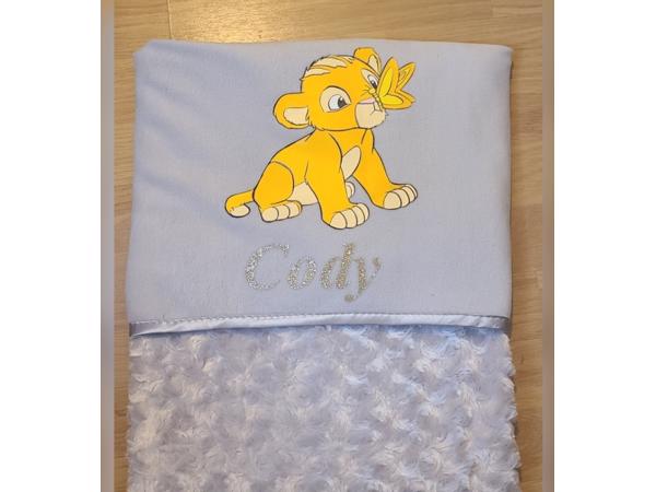 Baby dekentje met naam