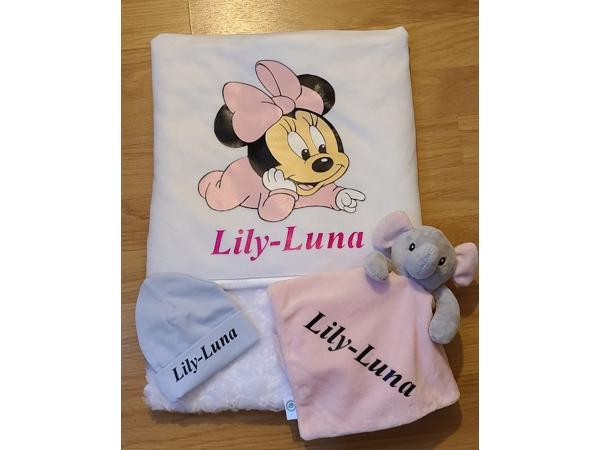 Baby dekentje met naam