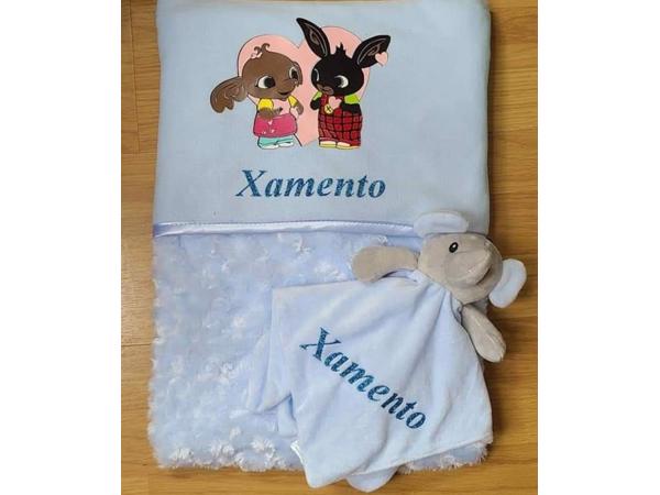 Baby dekentje met naam