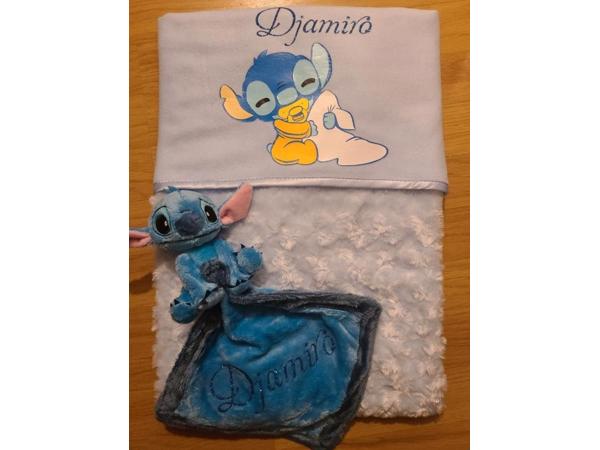 Baby dekentje met naam