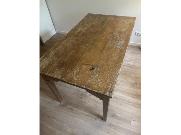 Eettafeltje/keukentafeltje/klustafeltje hout