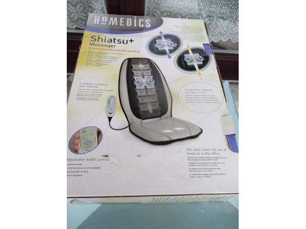 Shiatsu - Massager met instelbare  Rolwerking