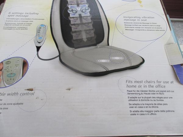 Shiatsu - Massager met instelbare  Rolwerking