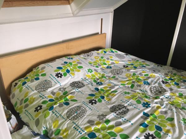 Ikea tweepersoons bed 180*200 cm incl lattenbodem en matras