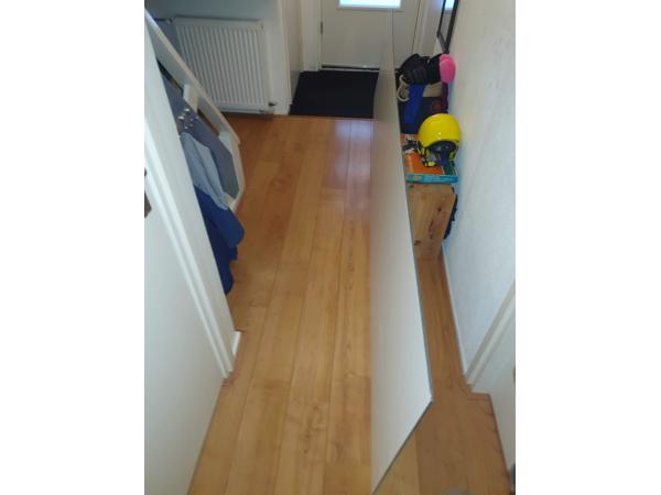 Grote Trespa / HPL plaat ongebruikt 305 cm x 69.5 cm