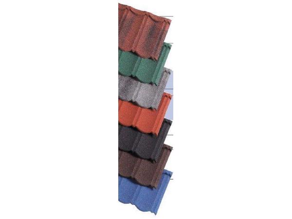 Dakpanplaten matte coating of met leislag in diverse kleuren
