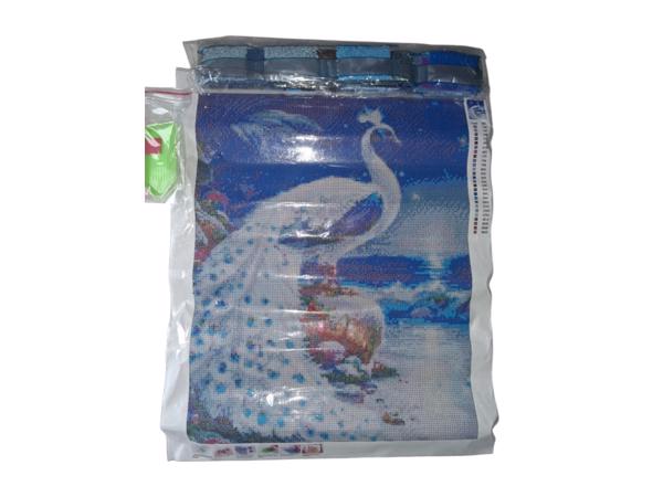 nr 40 Diamond Painting pauw strand 50x40cm (vierkant)