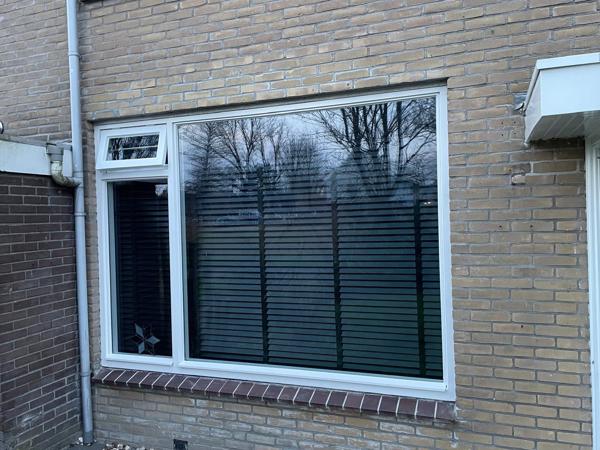 Mooie zwarte shutters