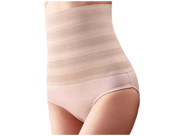 Corrigerende slip met extra hoge taileband beige XXL