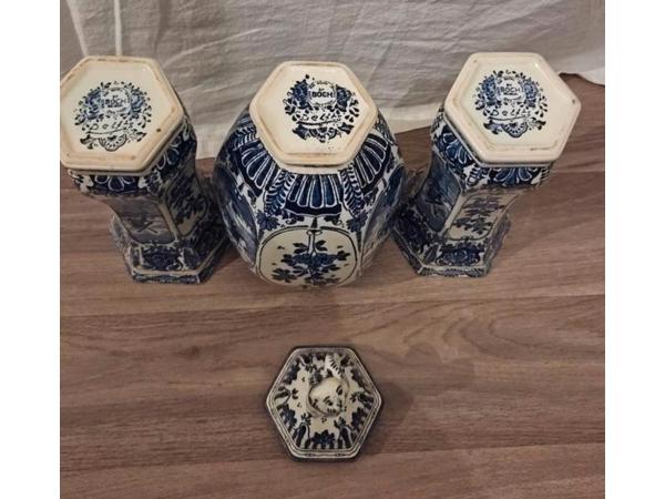 Delfts Blauw Kaststel Royal Sphinx Holland by Boch