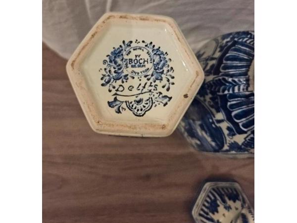 Delfts Blauw Kaststel Royal Sphinx Holland by Boch