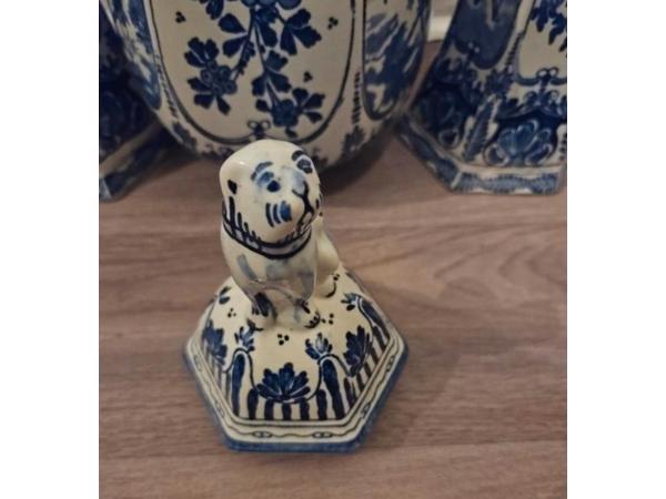 Delfts Blauw Kaststel Royal Sphinx Holland by Boch