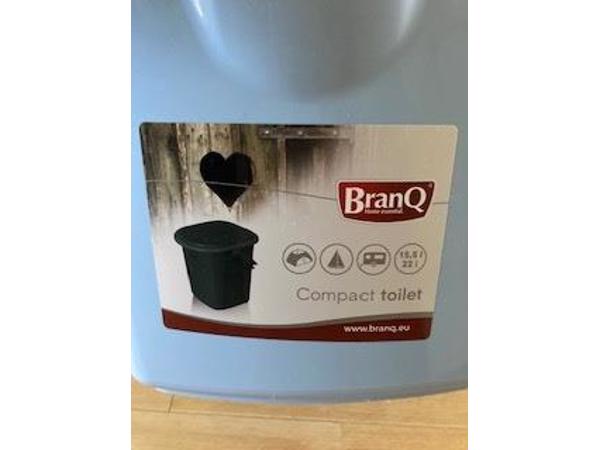 compact toilet ongebruikt 15,5 liter