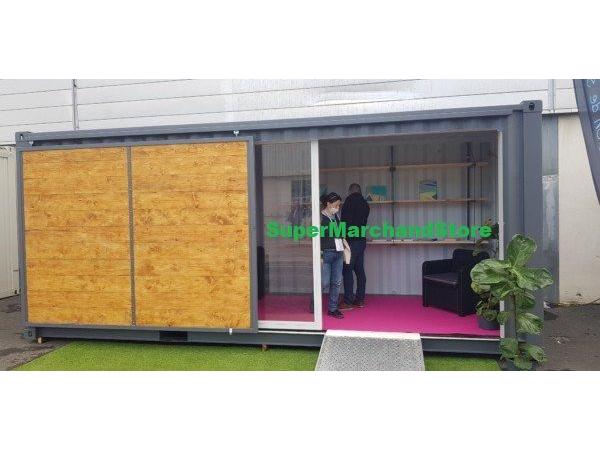 gepersonaliseerde zeecontainers voor uw winkels.