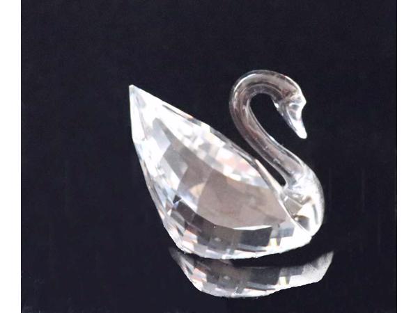 Swarovski zwaan klein H 3,8 cm met doos en certificaat